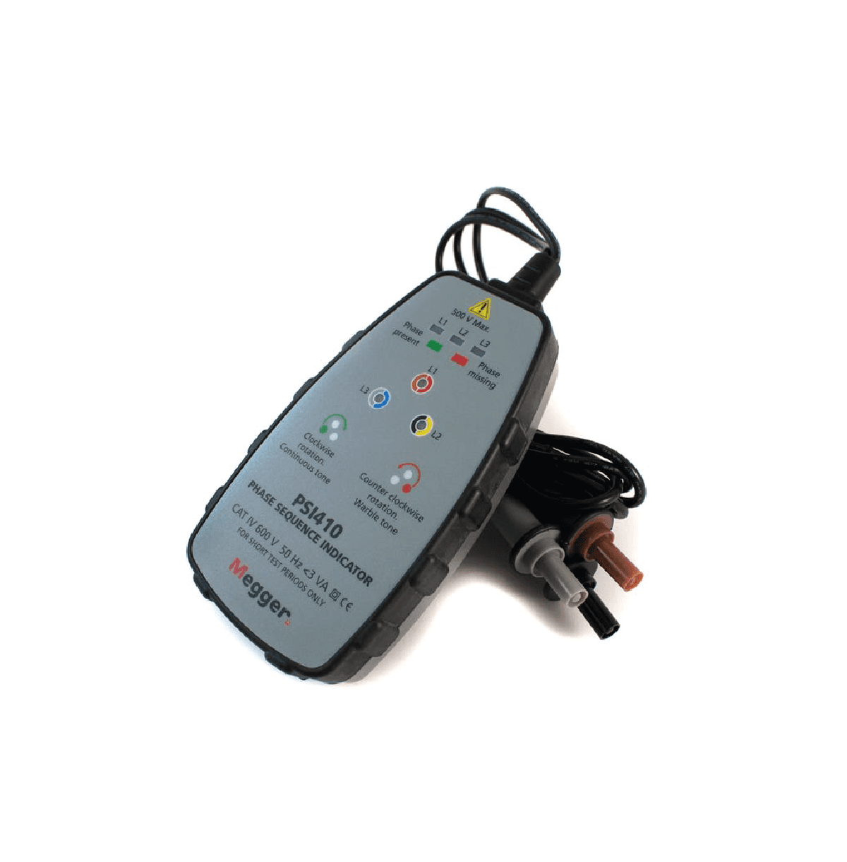 Megger 1001 612 Psi410 50Hz Phase Rotation Tester