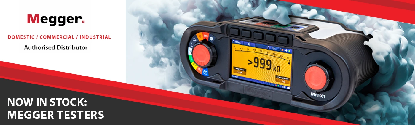 Megger Range - banner