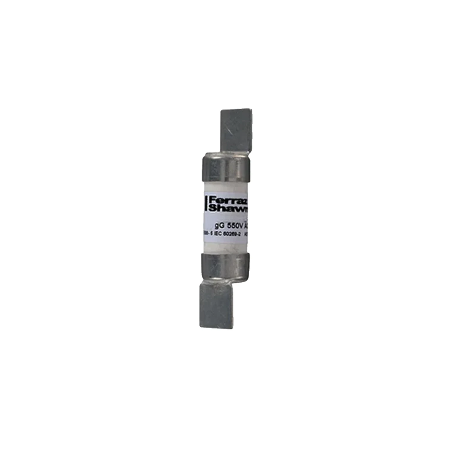 NS Fuse 10A F1 gG Offset Blade 550V AC 250V DC Ceramic Cartridge