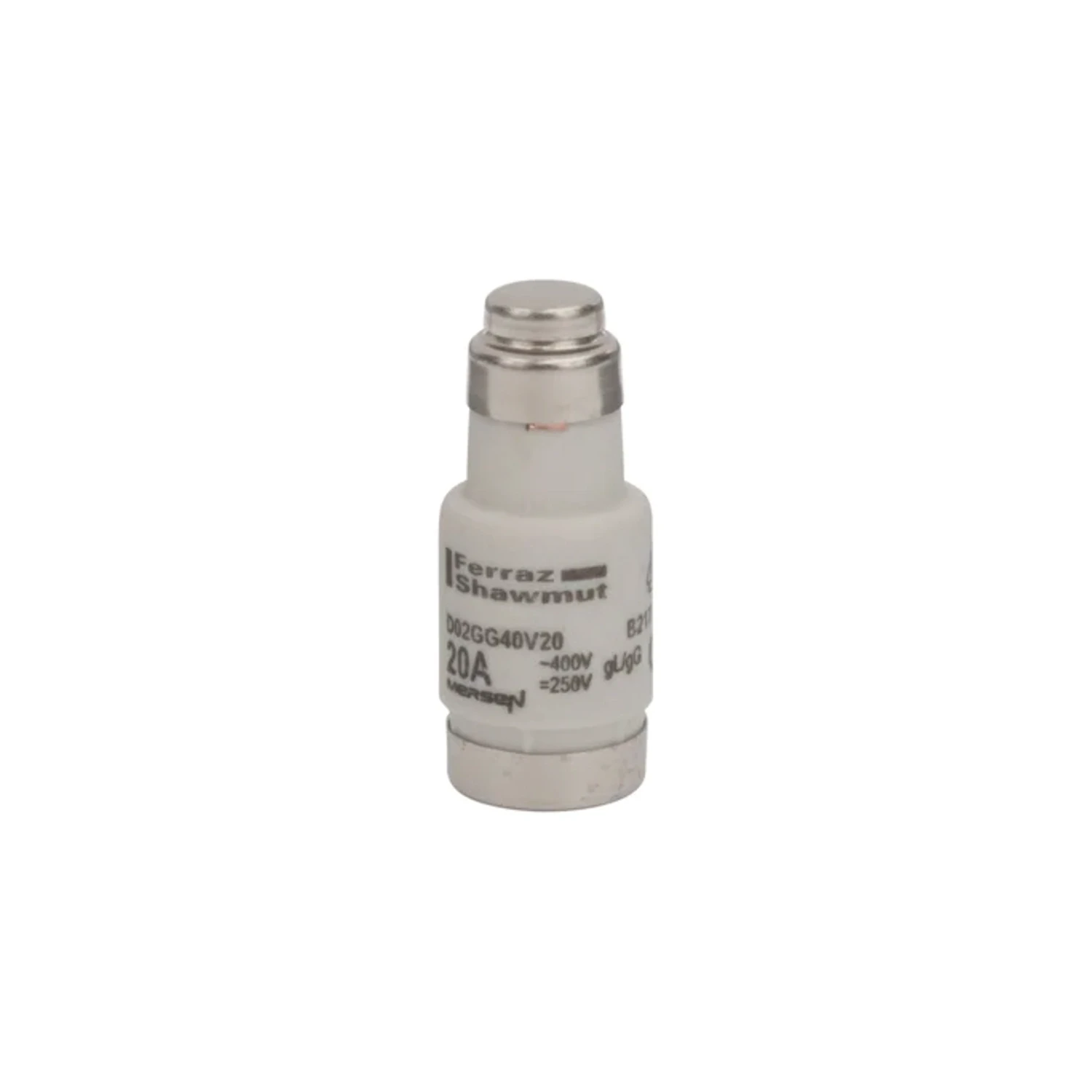 Neozed D02 20A gG 400V AC 250V DC Fuse-Link NZ20