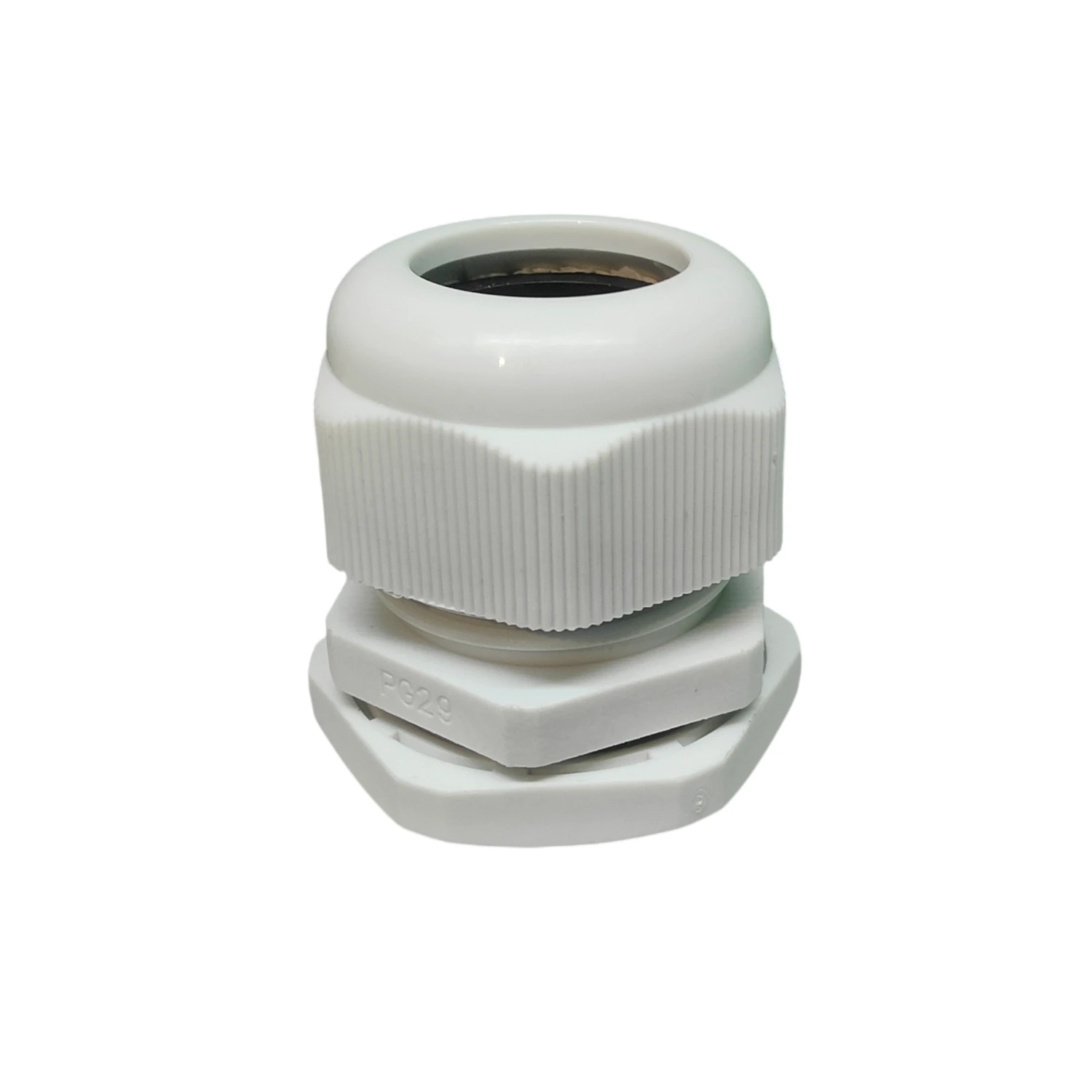 Standard PG29 PVC Gland — Grey — PG29GN