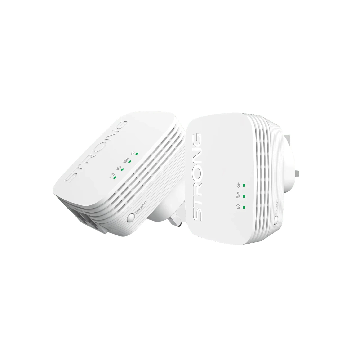 Strong Powerline Wi-Fi 600 Kit Mini AV600 2.4GHz Dual Adapter Kit