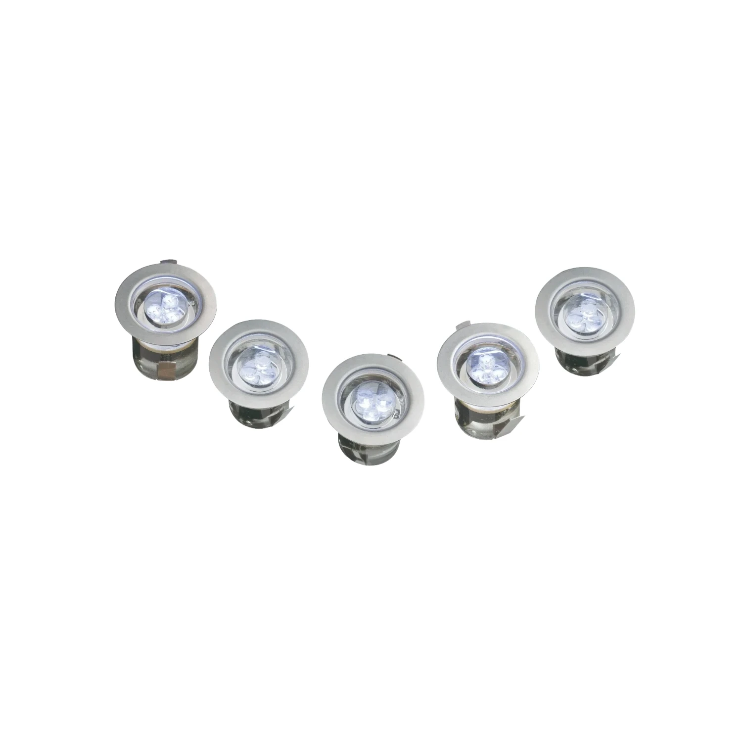 Robus R3LED501 5 Head LED Deck Light Kit IP68 4000K White