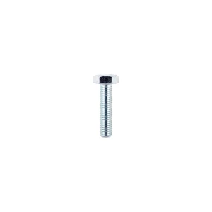 Timco M12x80 Grade 8.8 Hex Set Screw Zinc Clear Cr3