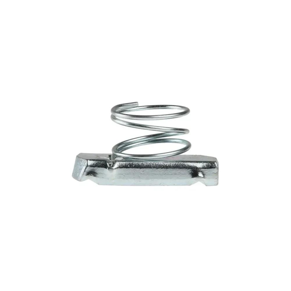 Unistrut Short Spring Channel Nut M6 - side view